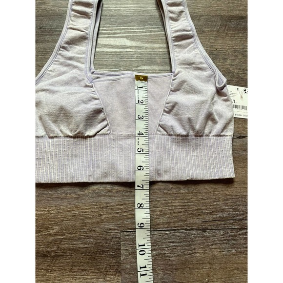 Free Movement Light Purple Thick Strap Bra Womens M/L NWT J7 - Picture 5 of 7
